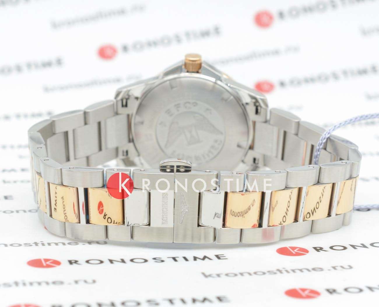 Longines Longines Conquest L3.376.3.88.7 женские часы перламутровый циферблат на запястье