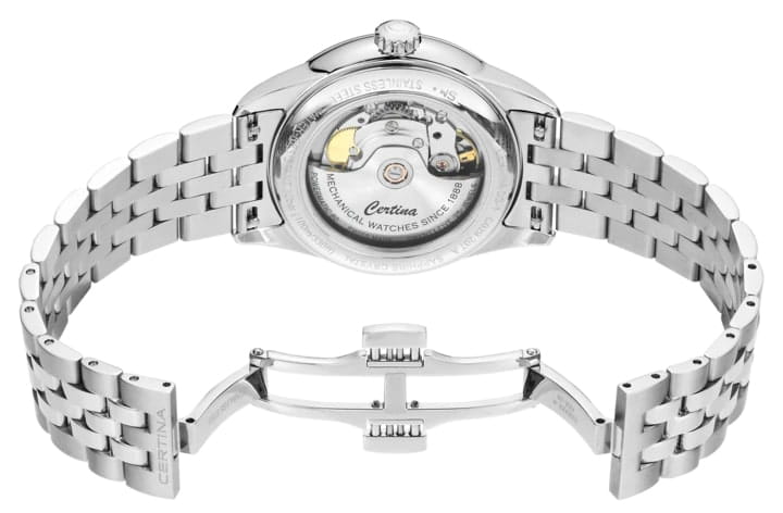 Certina Certina DS-1 C029.207.11.051.00, heritage швейцария мужские часы на браслете нержавеющая сталь 316l боковой вид