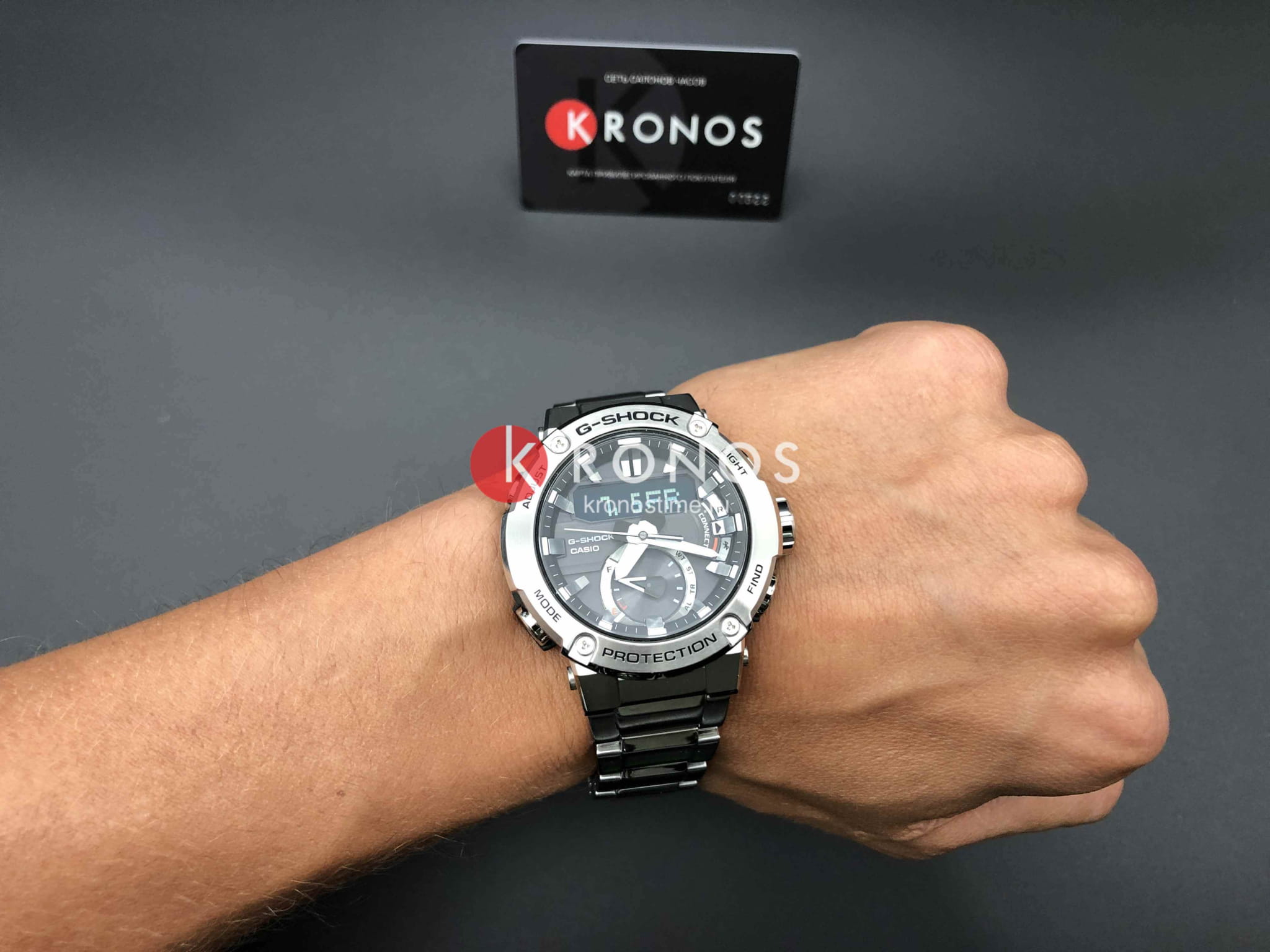 япония мужские часы часы Casio Casio G-Shock GST-B200D-1A в style стиле