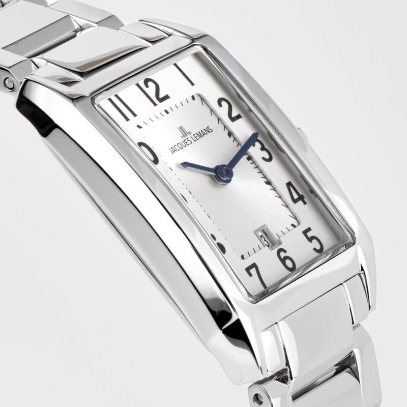 Jacques Lemans Jacques Lemans Torino 1-2189G женские часы белый циферблат на запястье