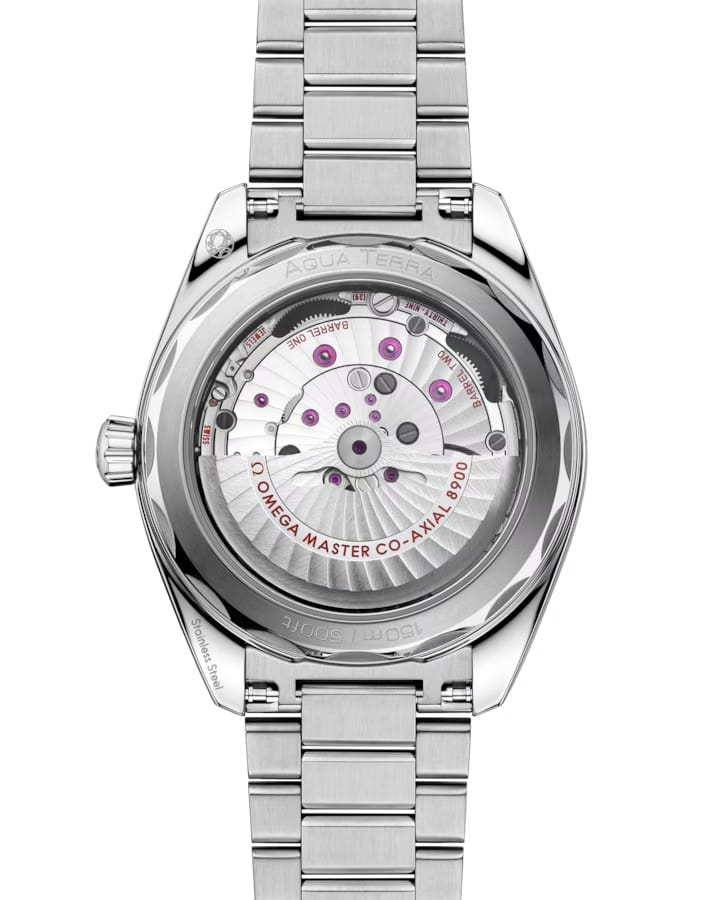 Omega Omega Seamaster Aqua Terra 220.10.41.21.01.002 Aqua Terra, наручные мужские часы фото под углом