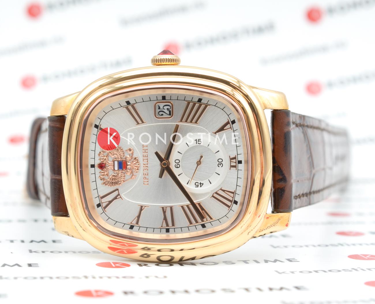 Президент Президент 3709070 , наручные мужские часы фото под углом