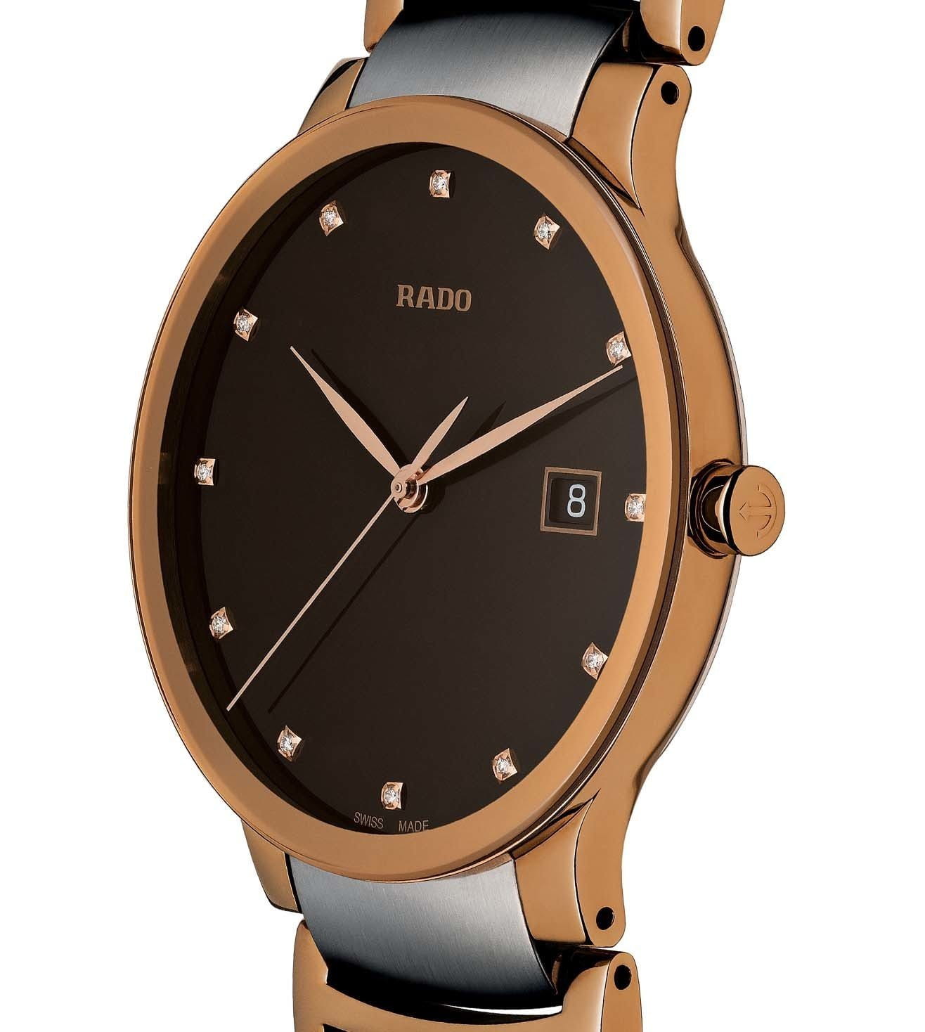 Rado Rado Centrix Diamonds R30554723 , наручные мужские часы фото под углом