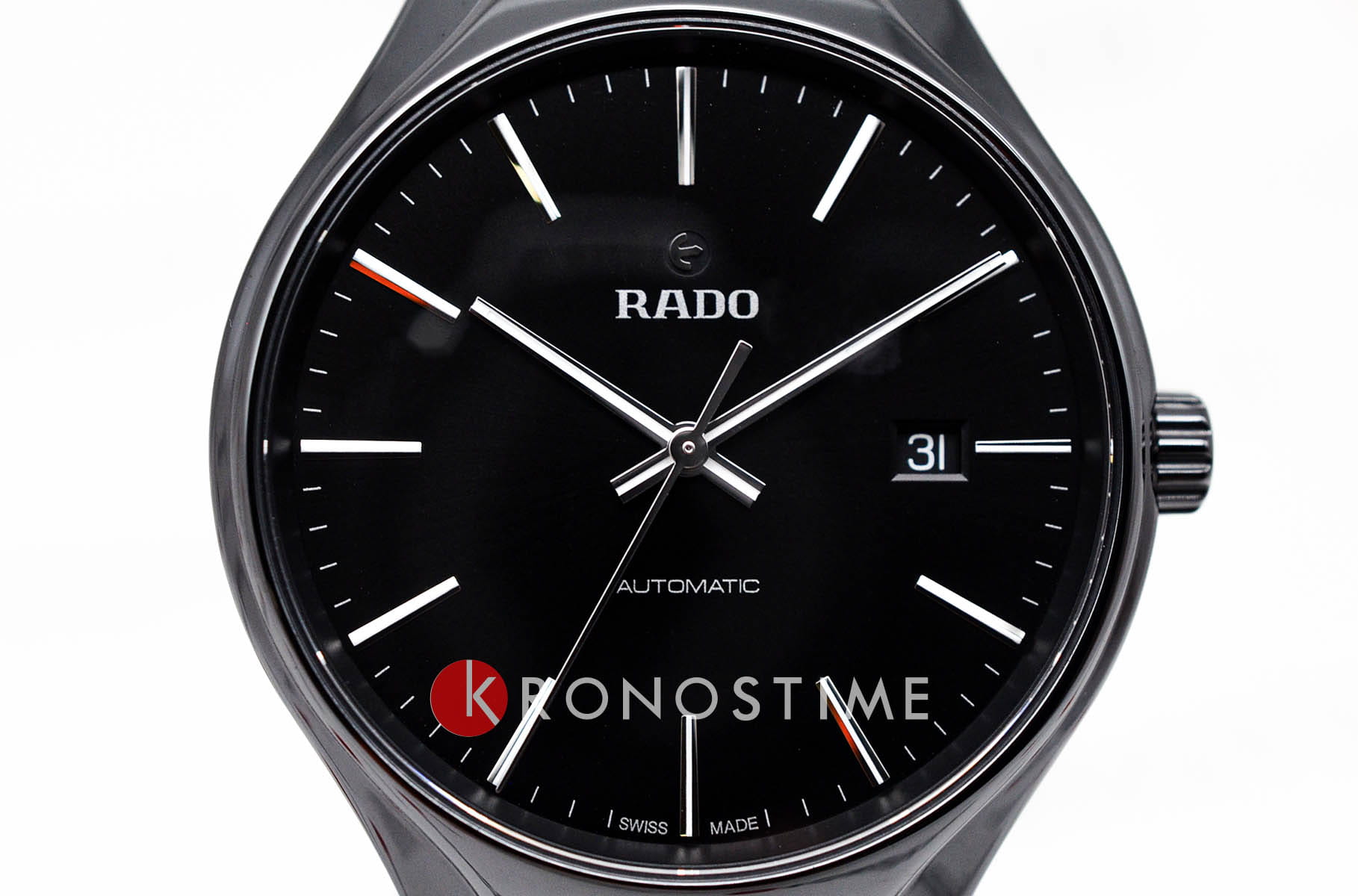 Rado Rado True Automatic R27056152 мужские часы черный циферблат на запястье