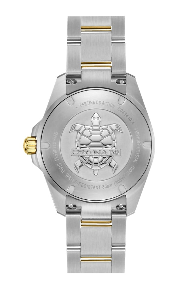 Certina Certina DS Action C048.410.22.041.00 DS Action — детали корпуса и нержавеющая сталь с pvd-покрытием