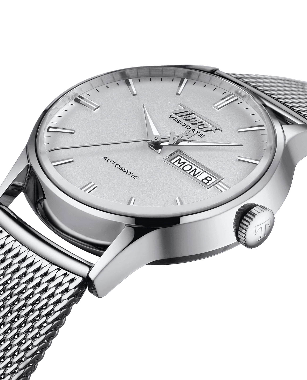 Tissot Tissot Heritage Visodate Automatic Alpine Dieppe 50th Anniversary Special Edition T019.430.11.031.01 мужские часы серебристый циферблат на запястье