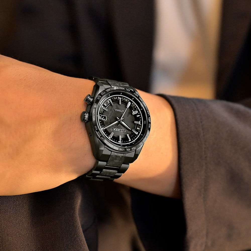 Оригинальные часы Citizen Citizen Attesa CB0285-63E кварцевые калибр механизма citizen h145 общий вид