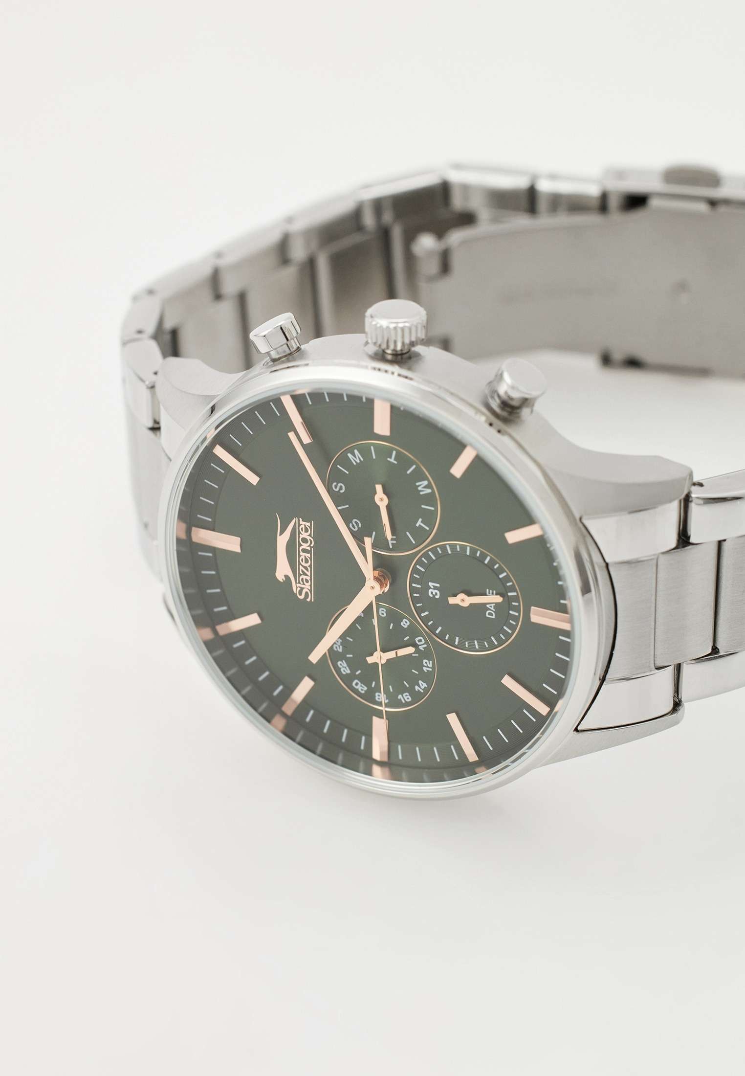 Slazenger Slazenger SL.09.2214.2.04,  англия мужские часы на браслете нержавеющая сталь боковой вид