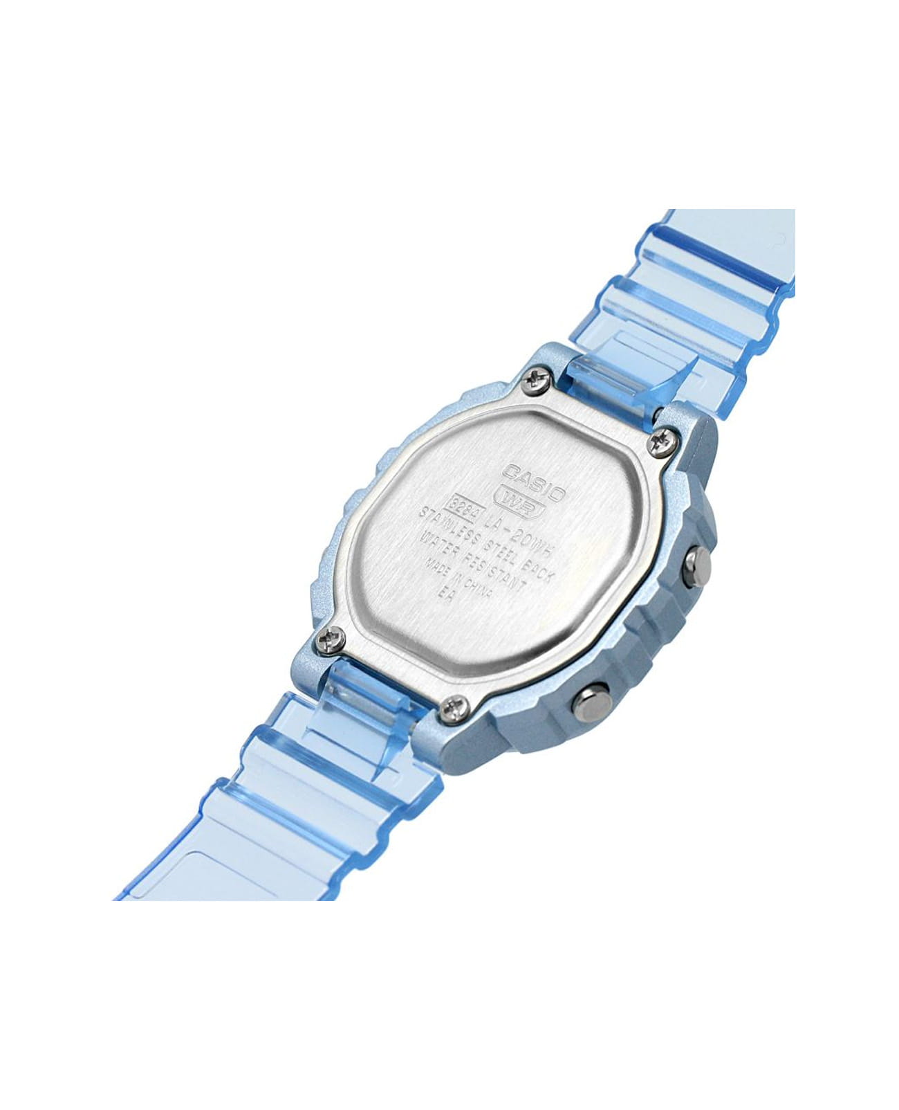 Casio Casio Collection LA-20WHS-2AEF, collection япония женские часы на браслете пластик боковой вид