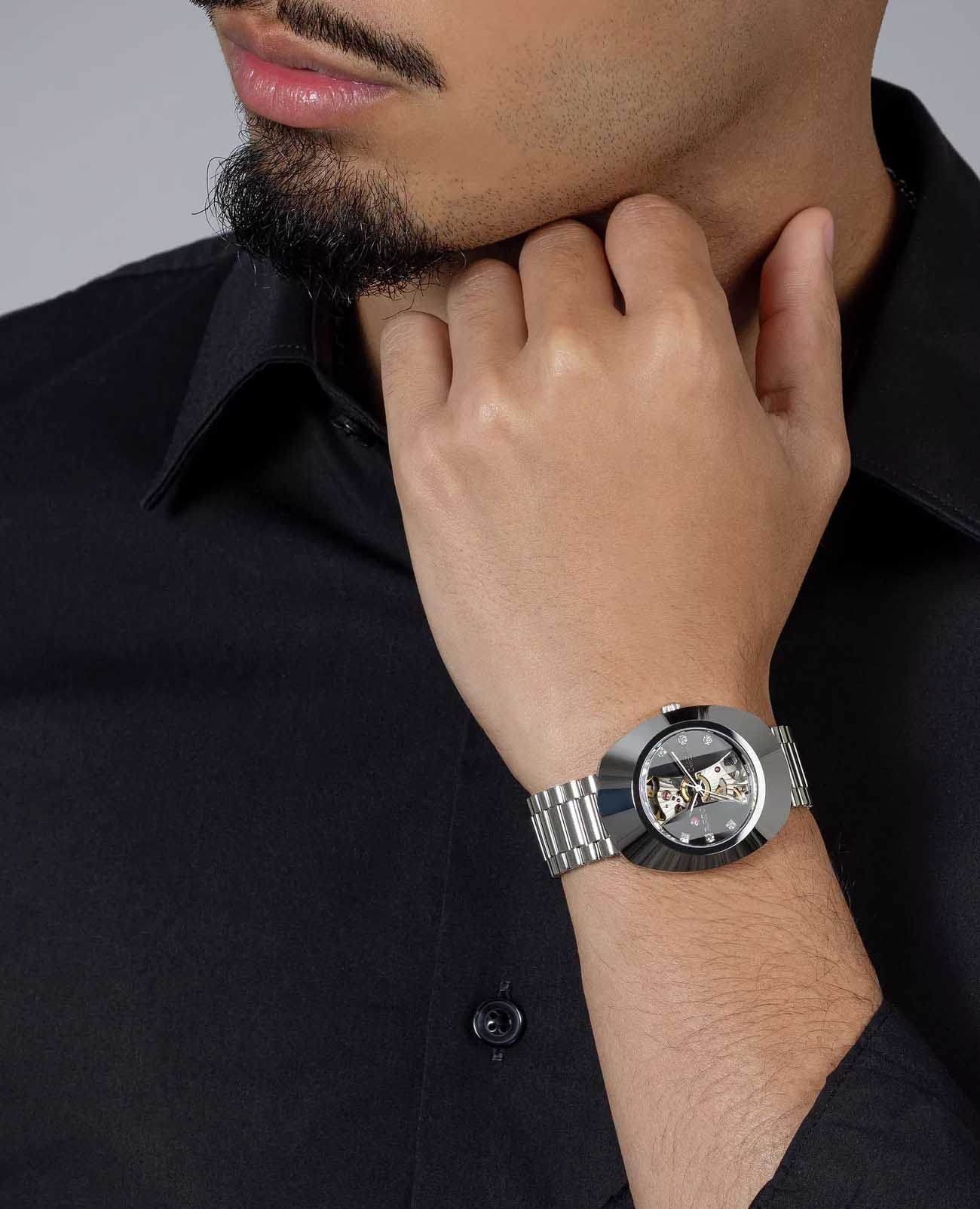Rado Rado DiaStar The Original Automatic R12063103 женские часы черный циферблат на запястье
