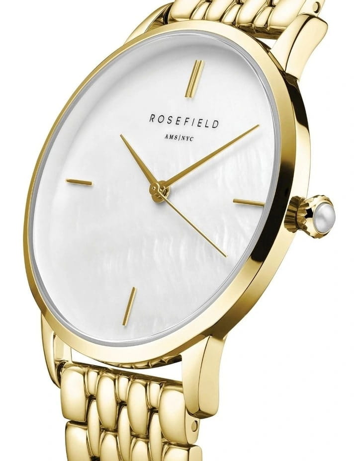 Rosefield Rosefield The Pearl RMGSG-R01 , наручные женские часы фото под углом