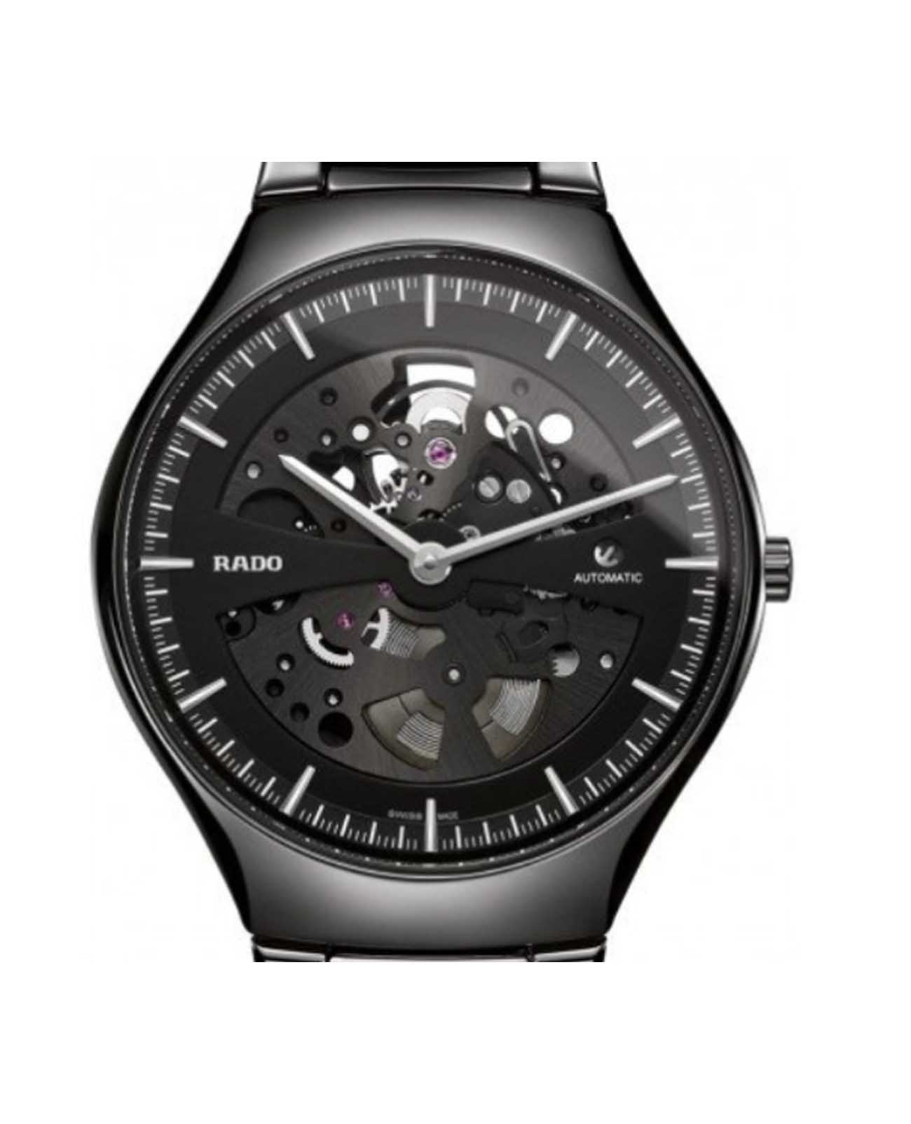 Оригинальные часы Rado Rado Rado True Thinline R27971152 механические калибр механизма  общий вид