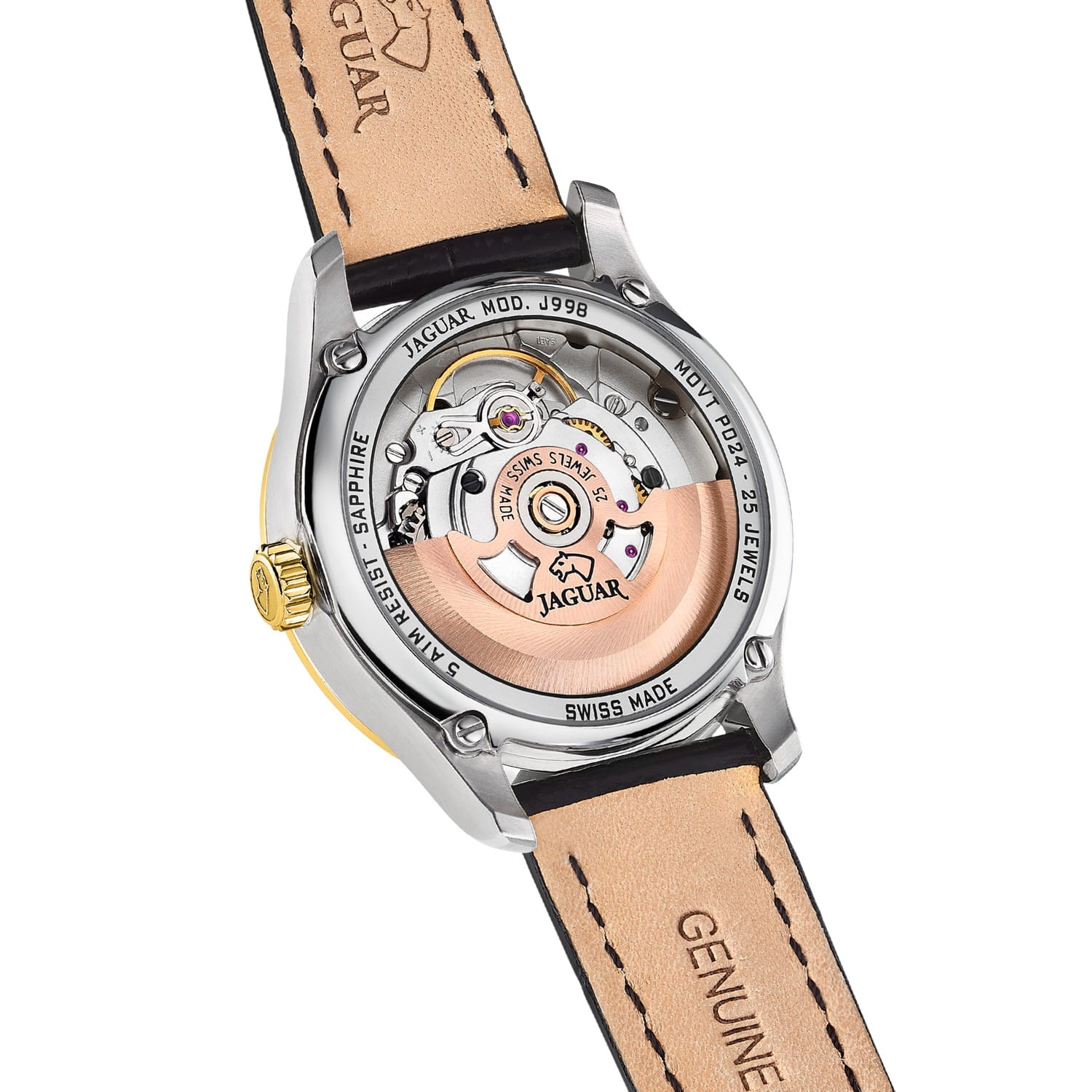 Jaguar Jaguar Automatic Woman J998/B , наручные женские часы фото под углом