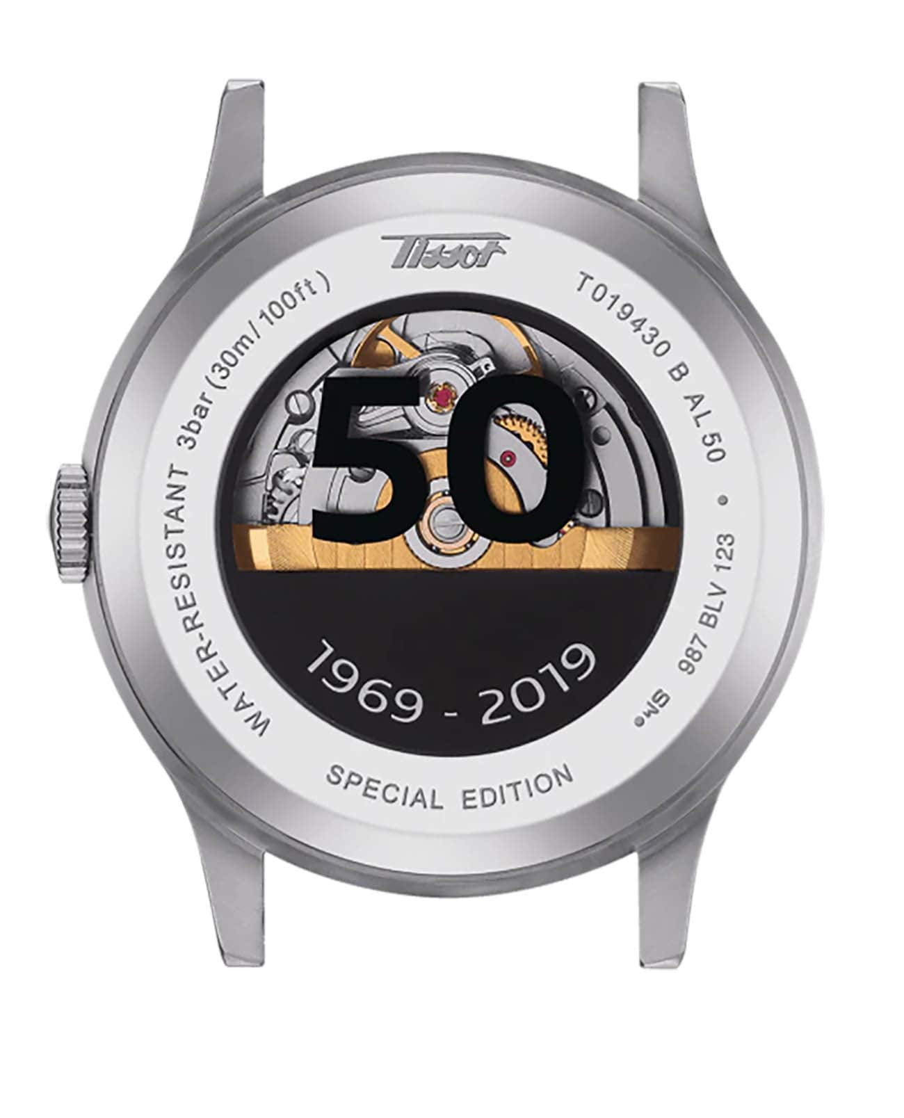 Tissot Tissot Heritage Visodate Automatic Alpine Dieppe 50th Anniversary Special Edition T019.430.11.031.01, t-heritage швейцария мужские часы на браслете нержавеющая сталь боковой вид