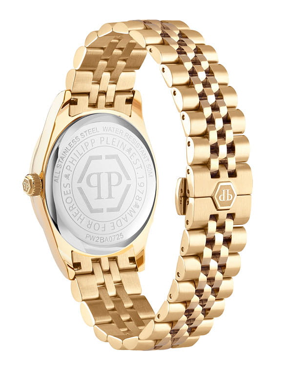 Philipp Plein Philipp Plein Plein Valentine PW2BA0725,  германия женские часы на браслете нержавеющая сталь с pvd-покрытием боковой вид