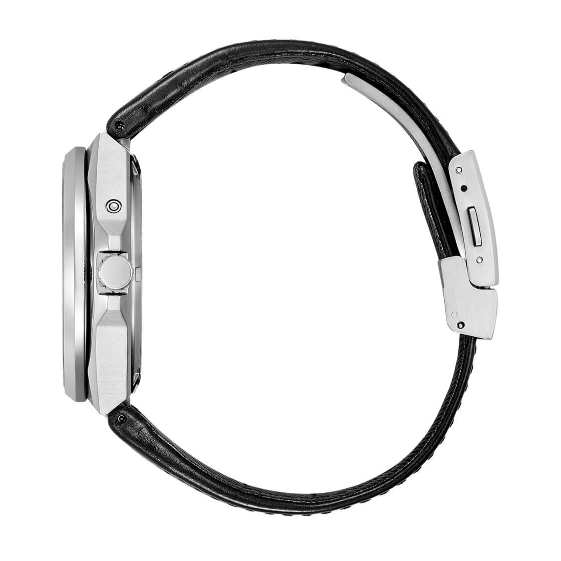 Citizen Citizen Attesa BU0060-09H, eco-drive япония мужские часы на браслете кожаный боковой вид