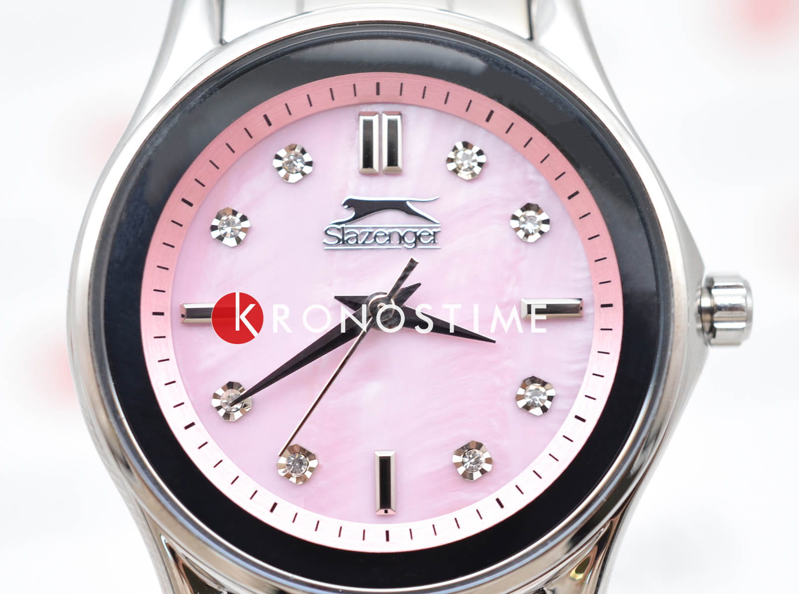 Slazenger Slazenger SL.09.2235.3.08,  англия женские часы на браслете нержавеющая сталь боковой вид