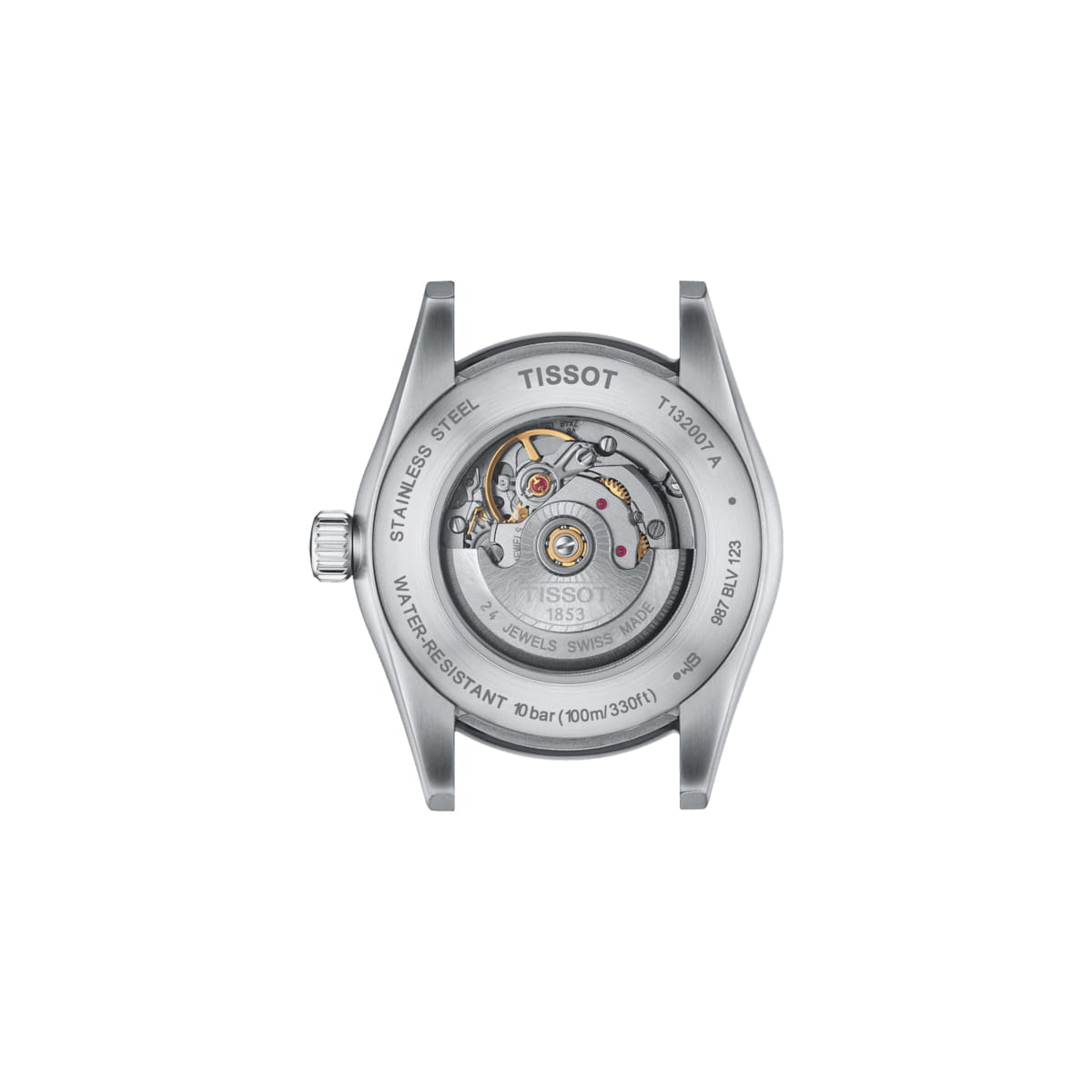 Tissot Tissot T-My Lady Automatic T132.007.11.336.00, t-classic швейцария женские часы на браслете нержавеющая сталь боковой вид
