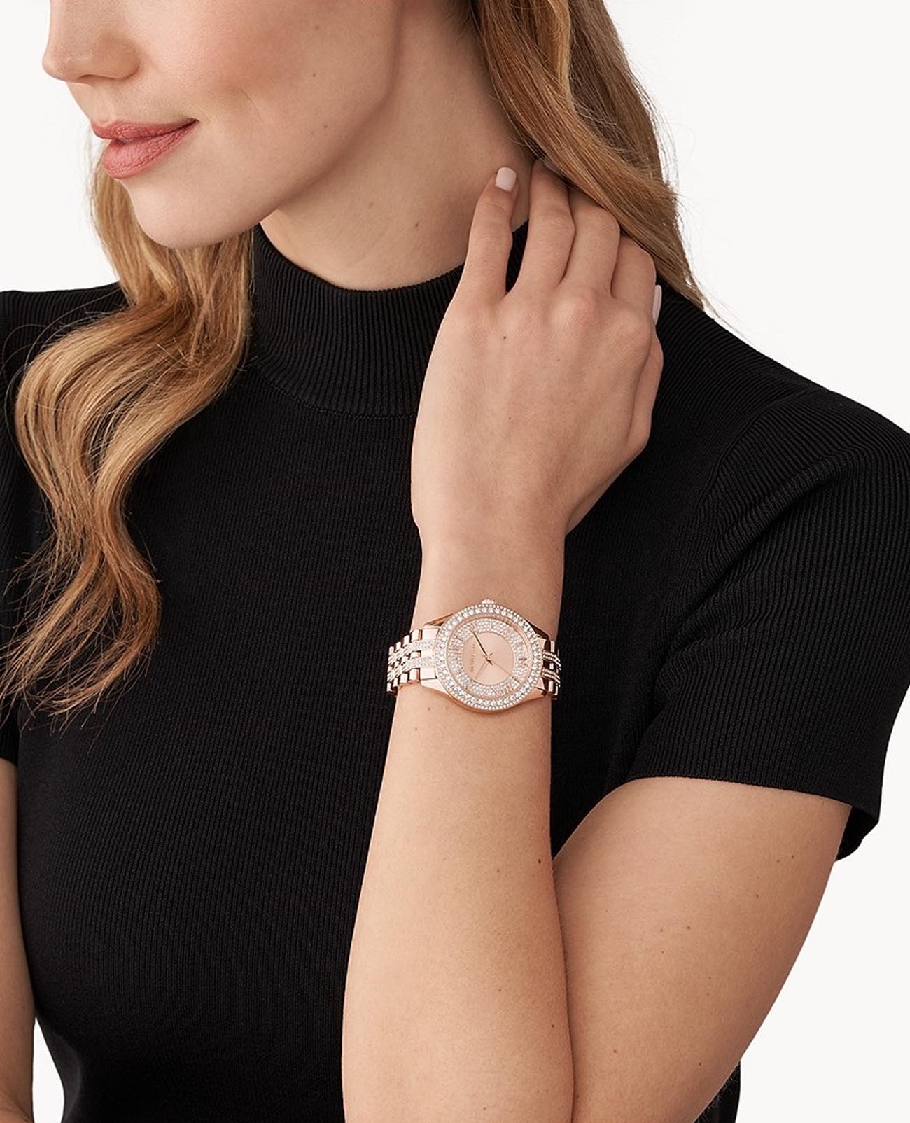 Michael Kors Michael Kors Harlowe MK4710 , наручные женские часы фото под углом