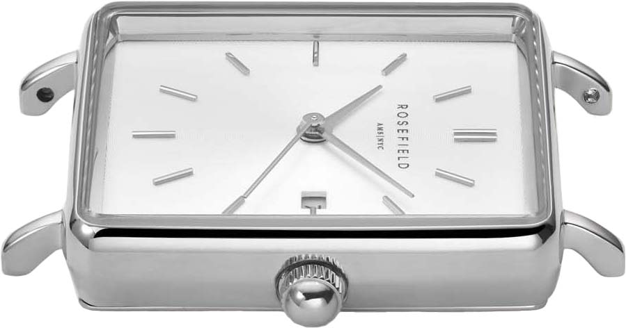 Rosefield Rosefield The Boxy QWSS-Q02  — детали корпуса и нержавеющая сталь