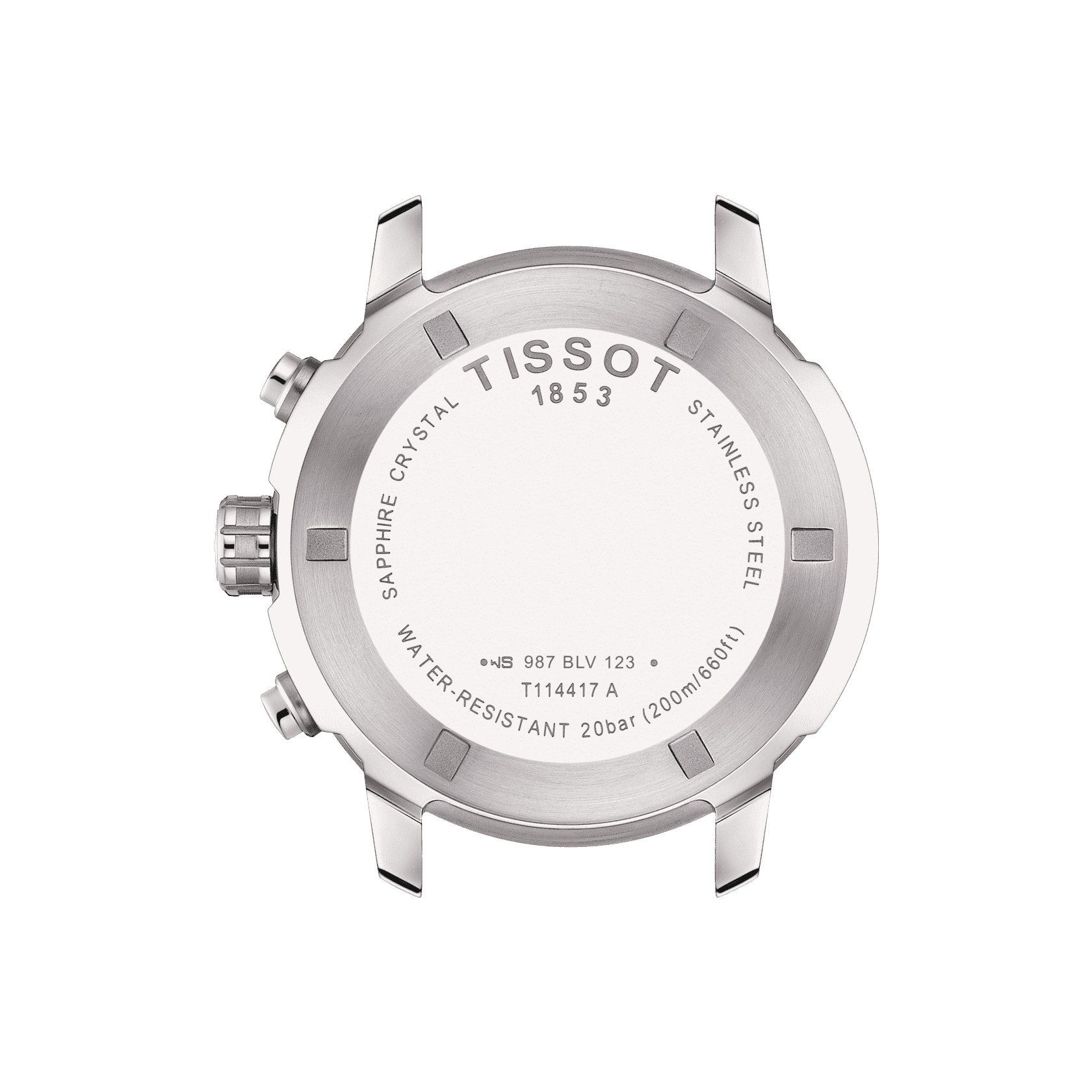Оригинальные часы Tissot Tissot PRC 200 Chronograph T114.417.17.047.00 кварцевые калибр механизма eta g10.211 общий вид