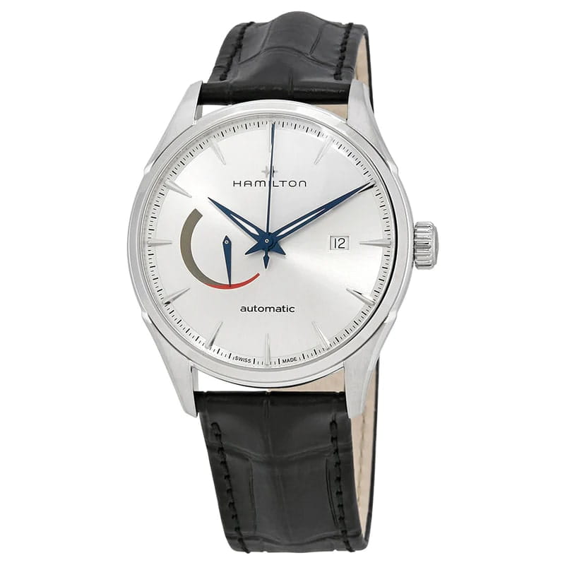 Hamilton Hamilton Jazzmaster Power Reserve Auto H32635781, jazzmaster швейцария мужские часы на браслете кожаный боковой вид