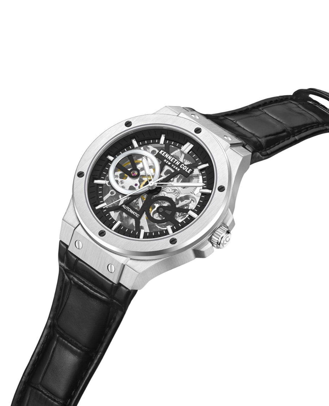 Kenneth Cole KCWGE0033505 мужские часы застежка крупным планом