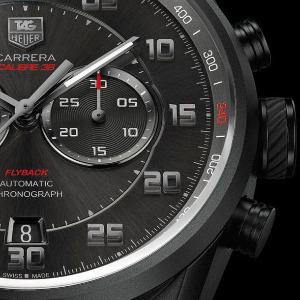 TAG Heuer TAG Heuer Carrera CAR2B80.FC6325 мужские часы черный циферблат на запястье