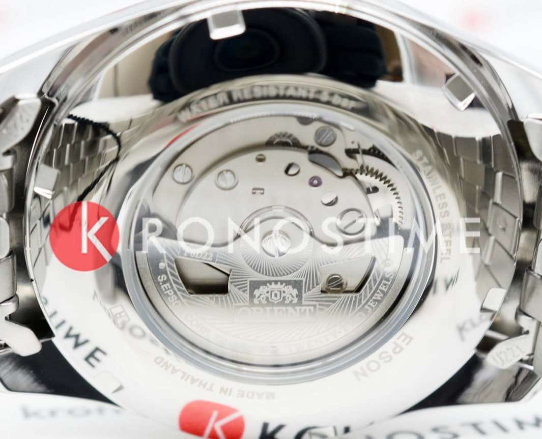 Orient Orient Contemporary RA-BA0003L (RN-BA0003L) механические мужские часы часы крупный план синий циферблата