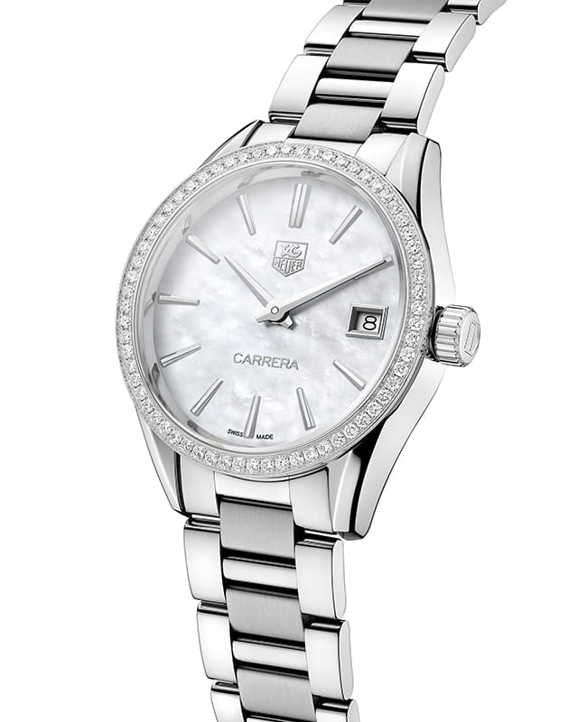 TAG Heuer TAG Heuer Carrera WAR1315.BA0778 , наручные женские часы фото под углом