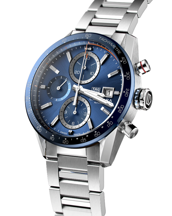 TAG Heuer TAG Heuer Carrera CBM2112.BA0651 мужские часы синий циферблат на запястье