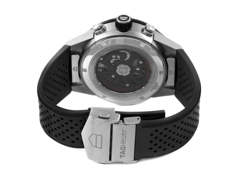 TAG Heuer TAG Heuer Carrera ACBF5A80 мужские часы черный циферблат на запястье