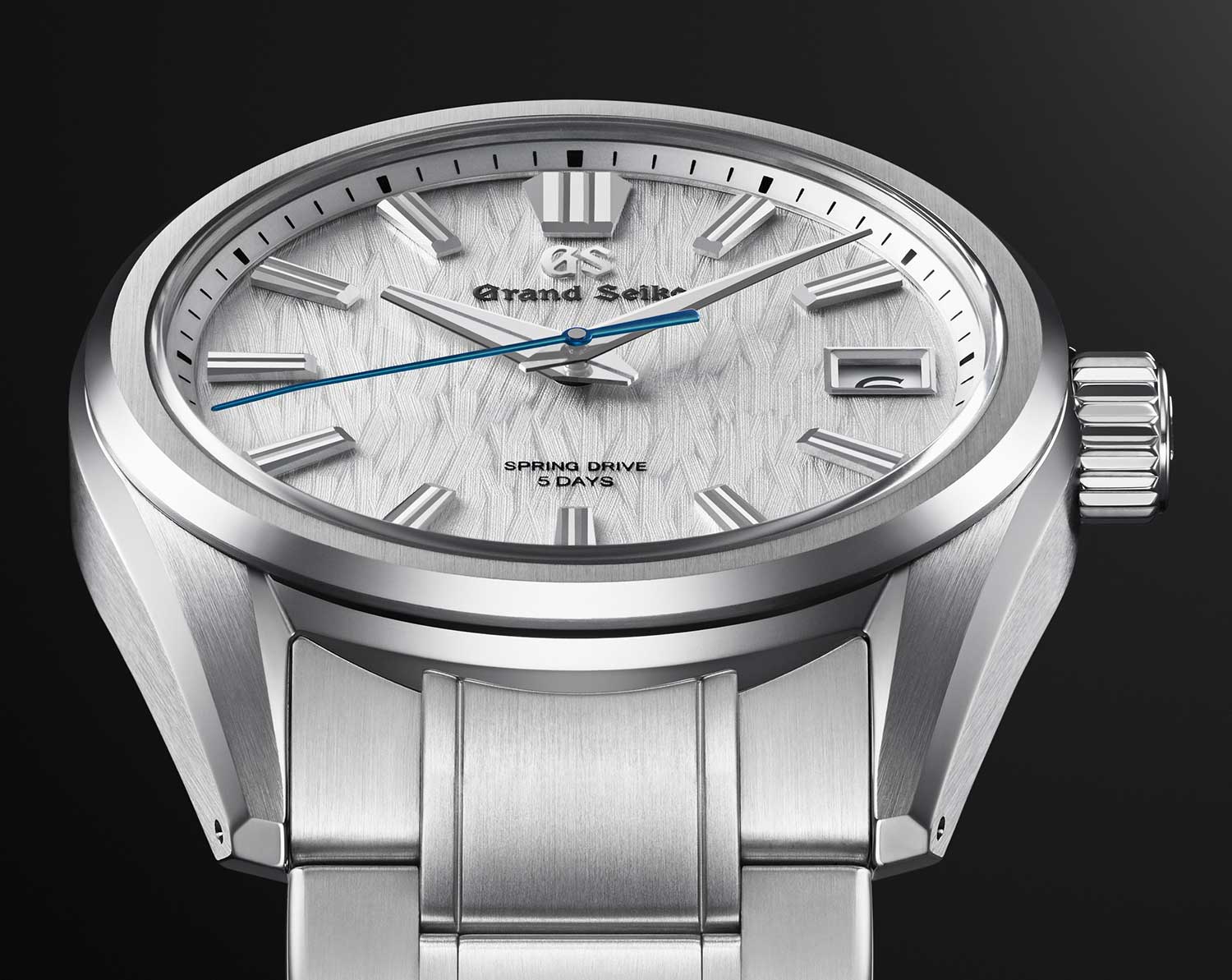 Seiko Seiko Grand Seiko SLGA009G мужские часы белый циферблат на запястье