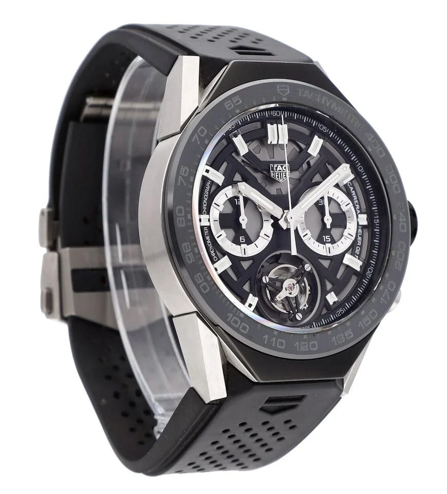 Оригинальные часы TAG Heuer TAG Heuer Carrera ACBF5A80 механические калибр механизма  общий вид