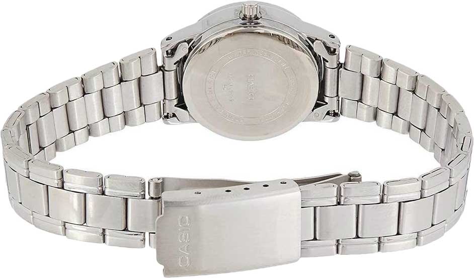 Casio Casio Collection LTP-V002D-2B3, ltp япония женские часы на браслете нержавеющая сталь боковой вид