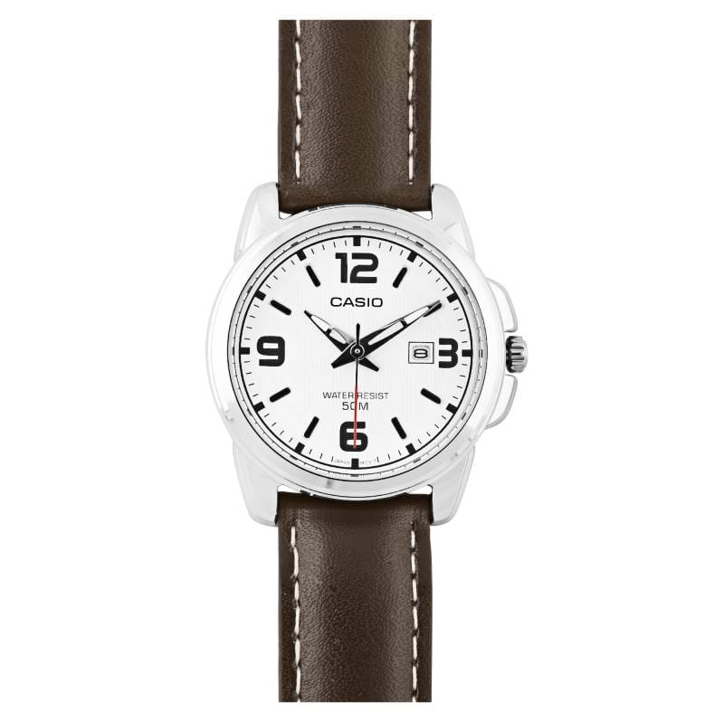 Casio Casio Collection LTP-1314L-7A, ltp япония женские часы на браслете кожаный боковой вид