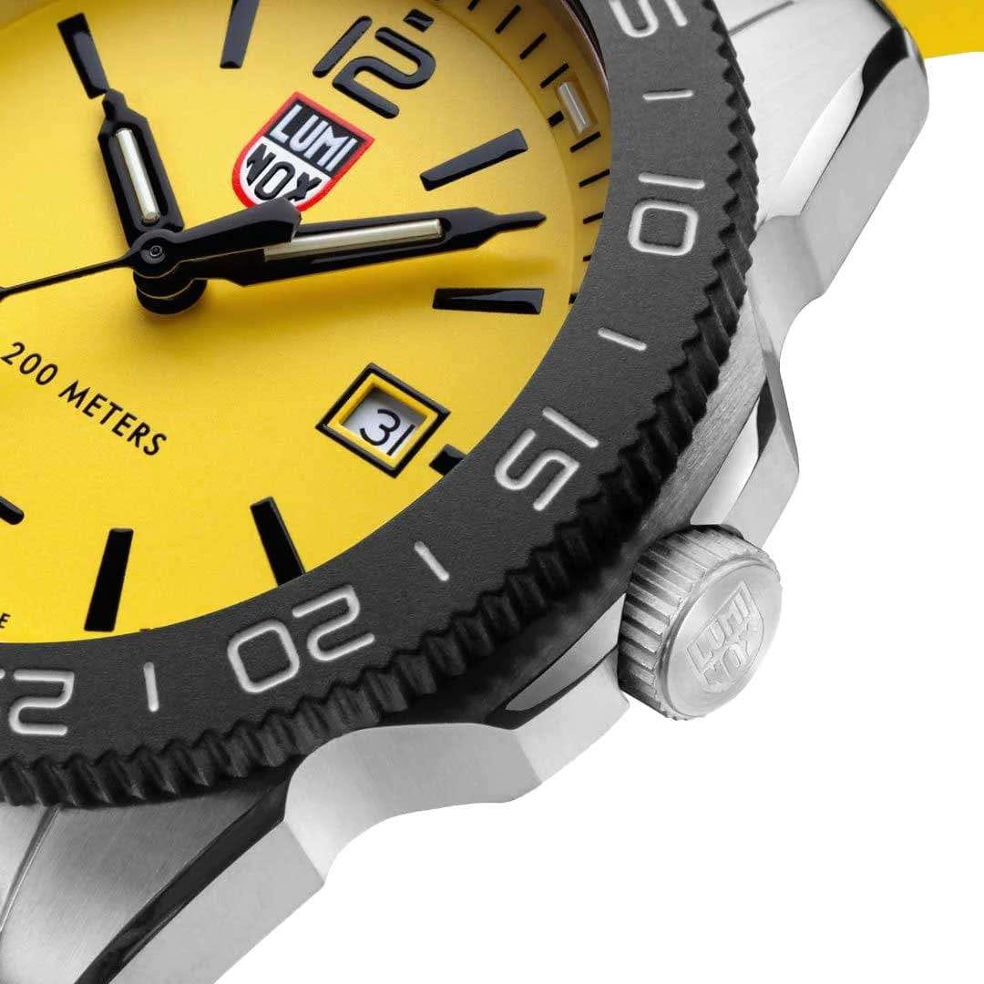 Luminox Luminox Pacific Diver XS.3125 мужские часы желтый циферблат на запястье