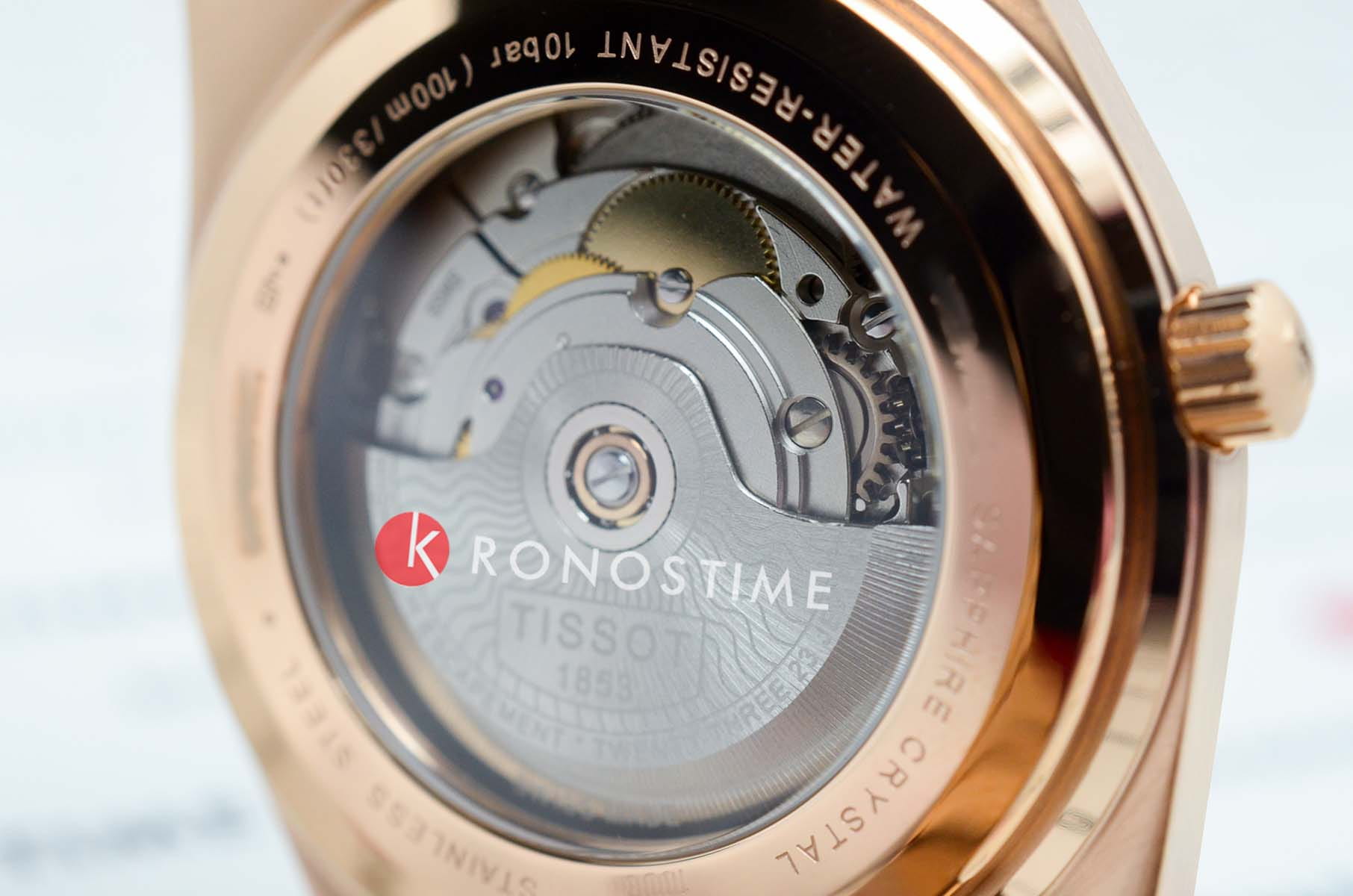 Tissot Tissot PRX Powermatic Т137.407.33.041.00  - задняя крышка металл сталь корпуса, швейцария часы