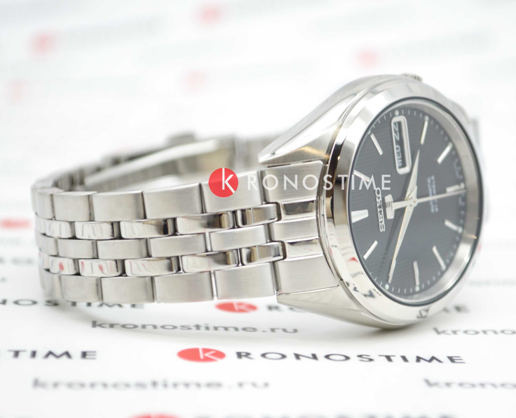 Оригинальные часы Seiko Seiko 5 Regular SNKL23K1 механические калибр механизма 7s26 общий вид