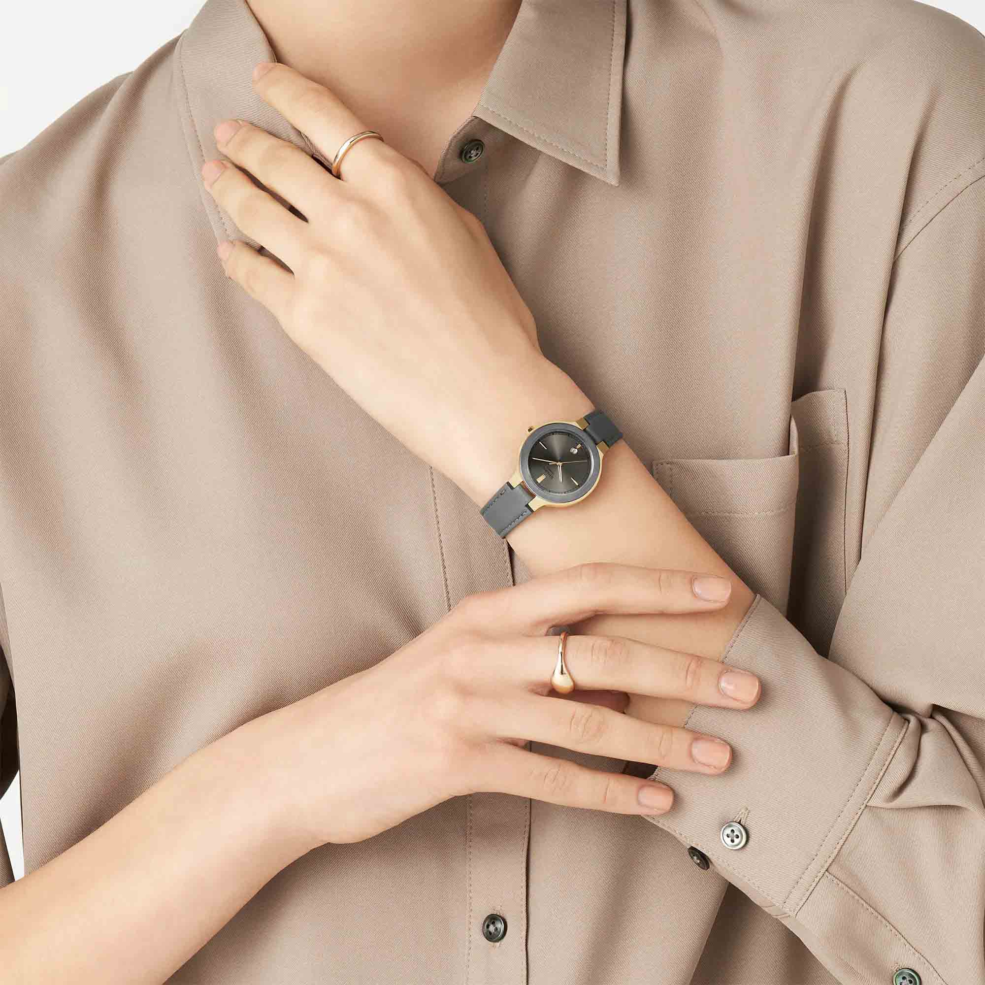 Casio Casio Sheen SHE-4559GL-8A , наручные женские часы фото под углом