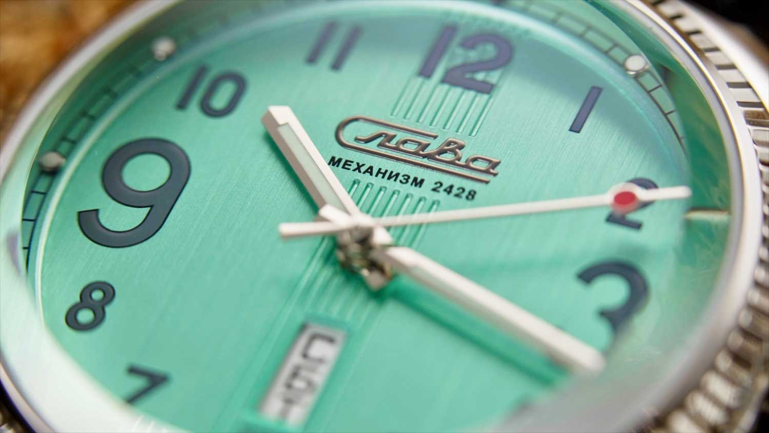 Слава Слава х Про Часы 0930556/300-2428, х про часы россия мужские часы на браслете кожаный боковой вид