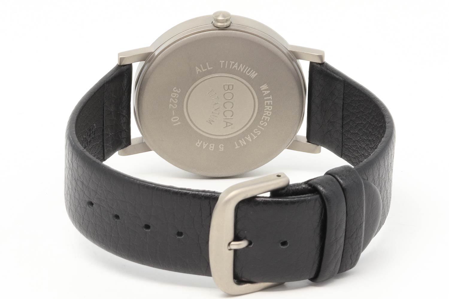 Boccia Titanium Boccia Titanium 3622-01 кварцевые мужские часы часы крупный план белый циферблата