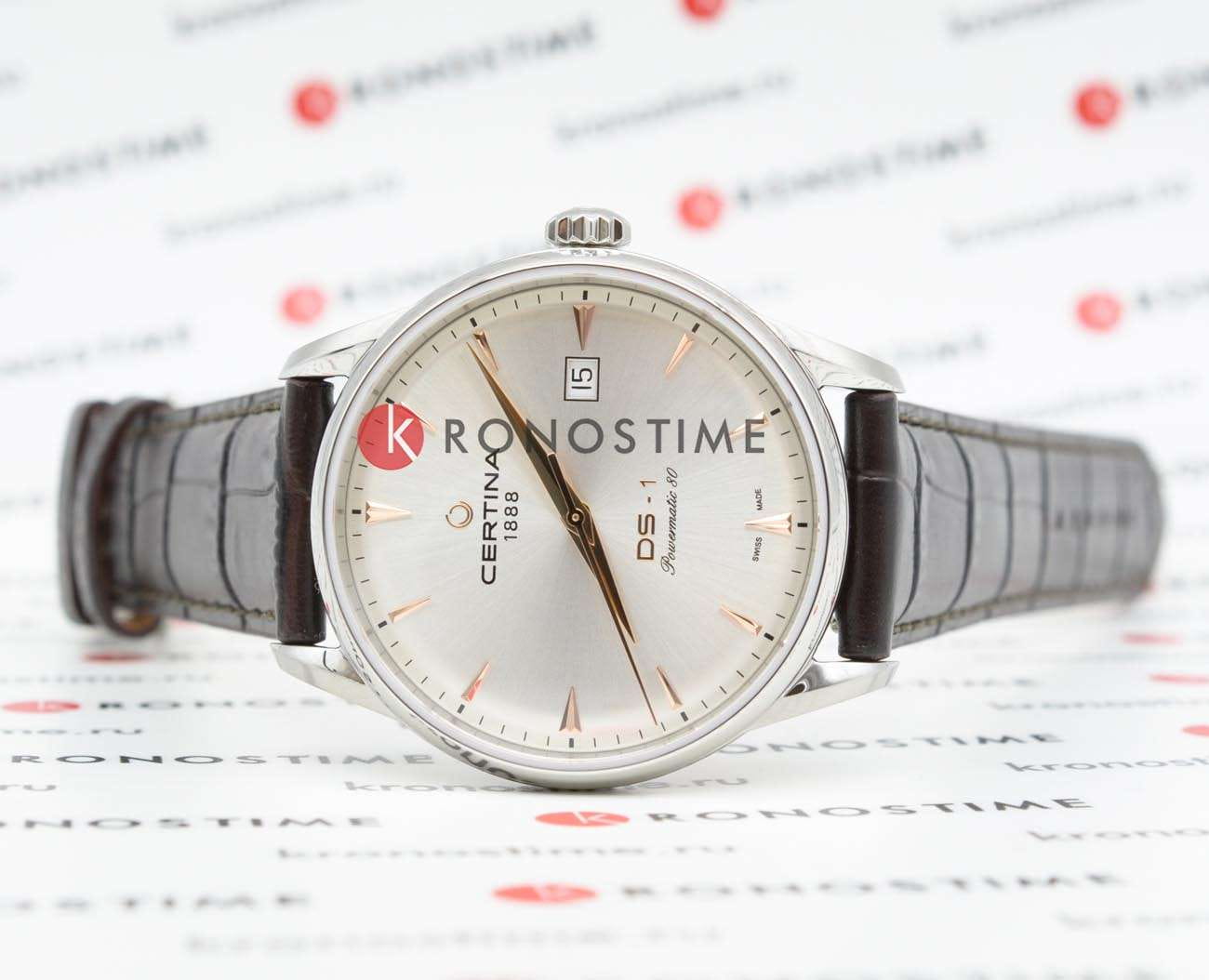 Certina Certina DS-1 Powermatic 80 C029.807.16.031.01 DS 1, наручные мужские часы фото под углом