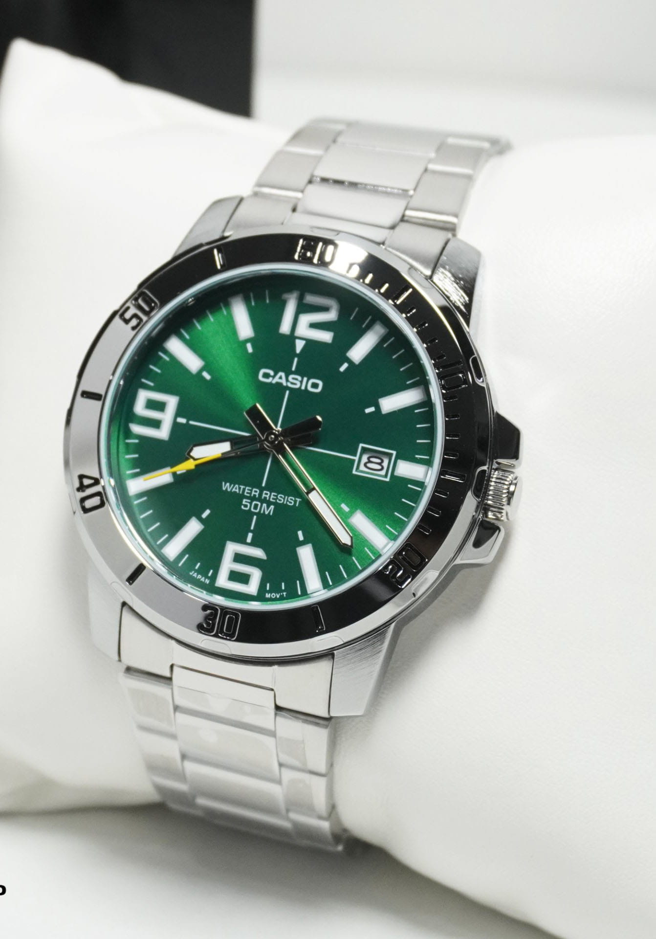 Оригинальные часы Casio Casio Collection MTP-VD01D-3B кварцевые калибр механизма  общий вид