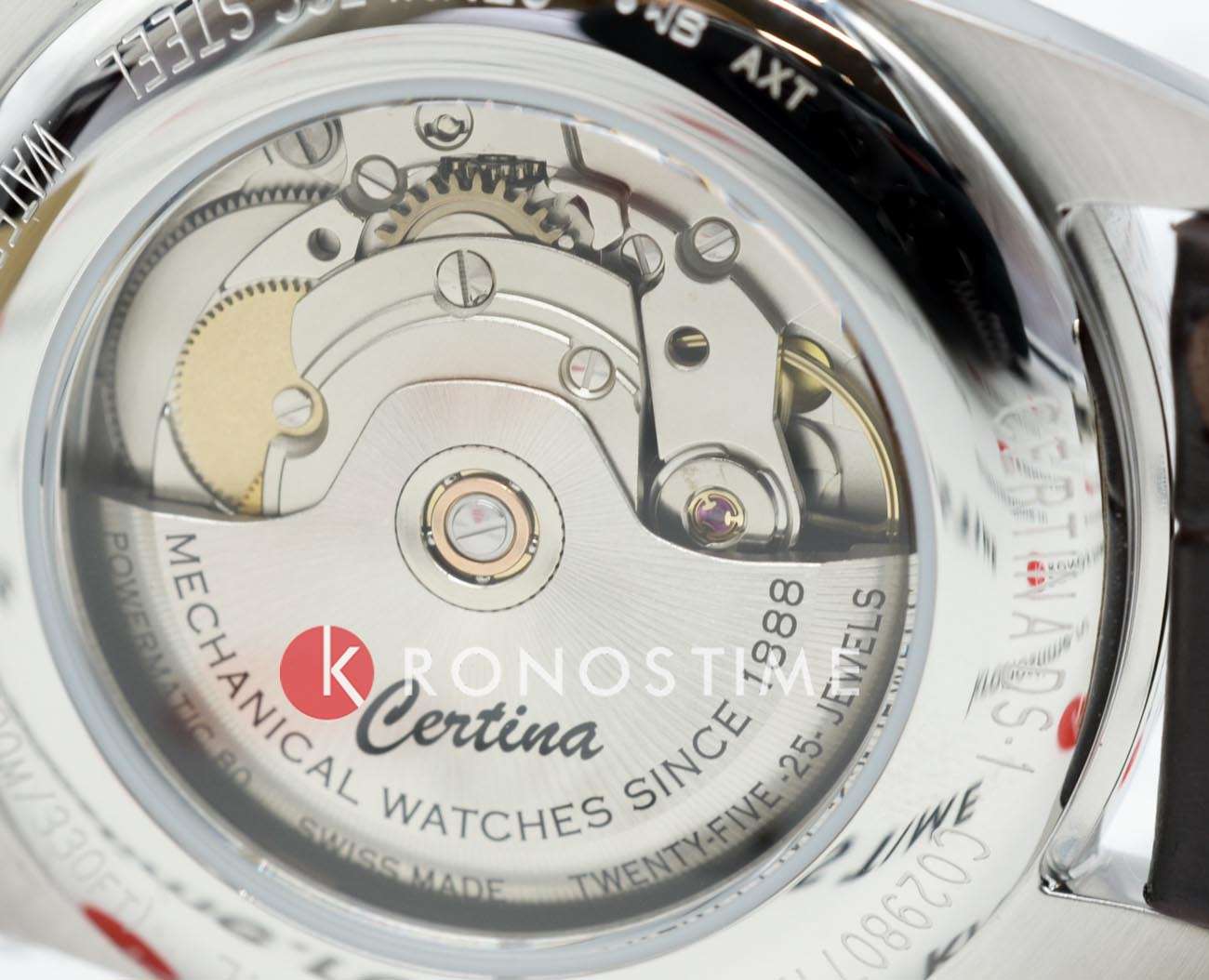 Оригинальные часы Certina Certina DS-1 Powermatic 80 C029.807.16.031.01 механические калибр механизма powermatic 80.111 общий вид