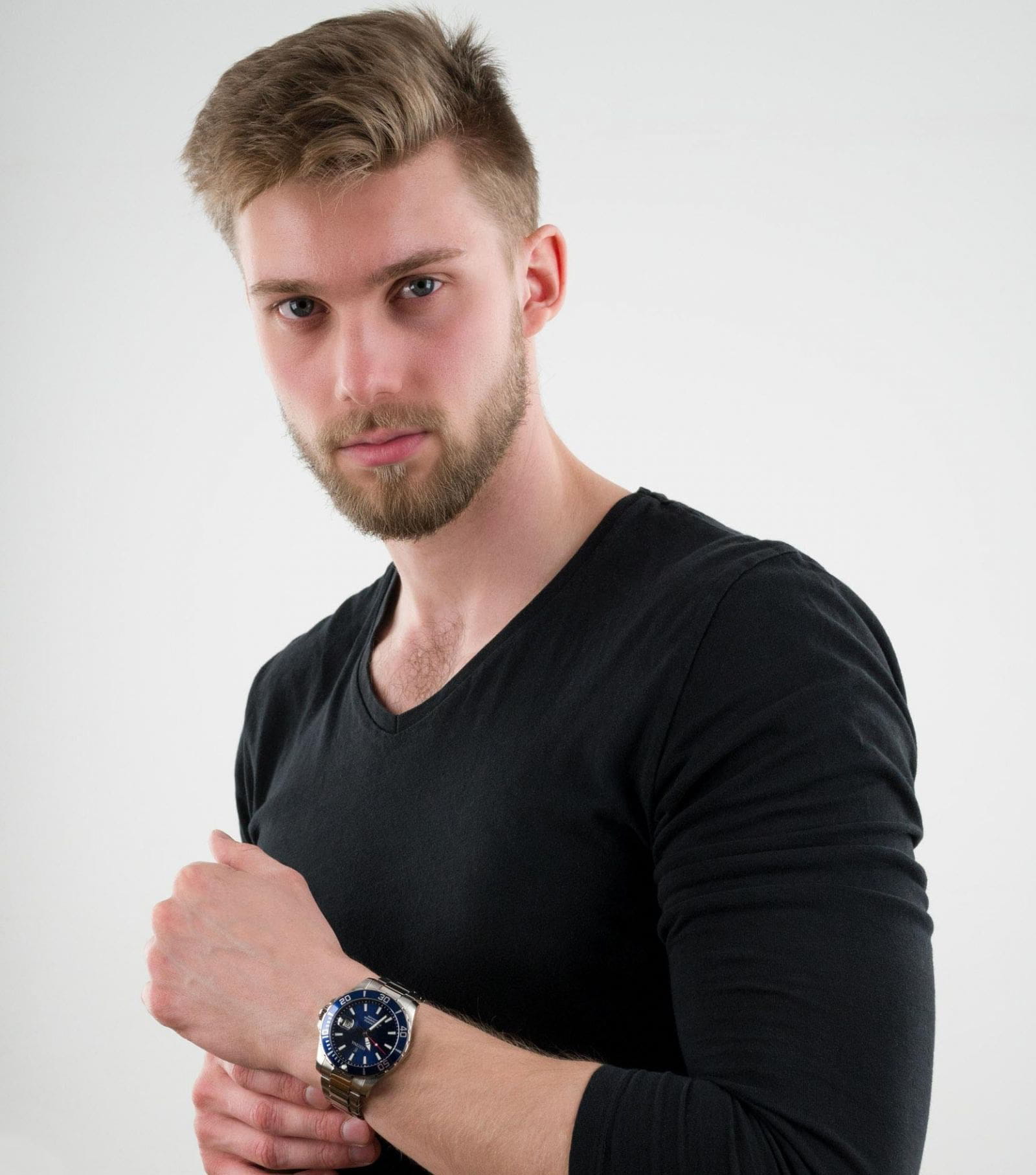 Festina Festina Automatic F20531/3 механические мужские часы часы крупный план синий циферблата