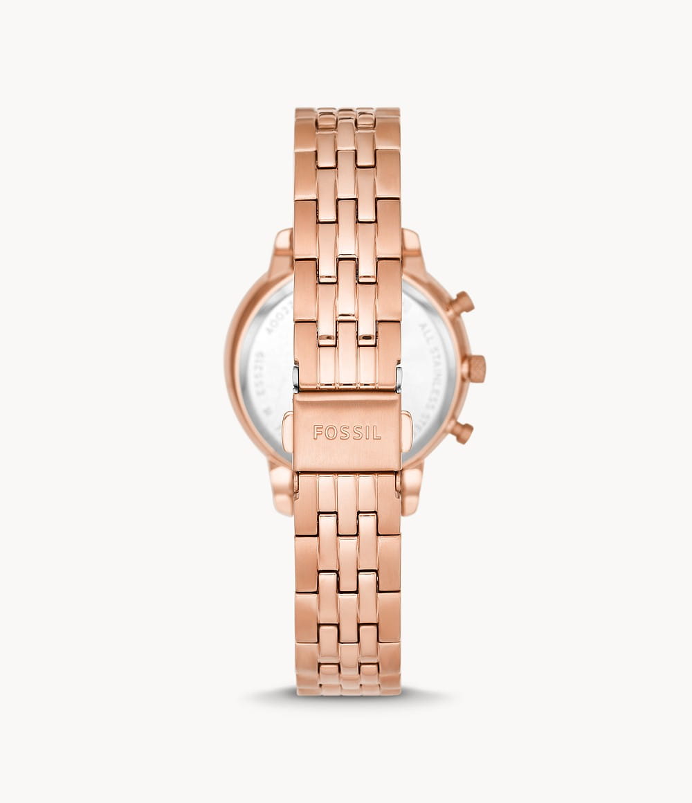 Fossil ES5218 женские часы застежка крупным планом