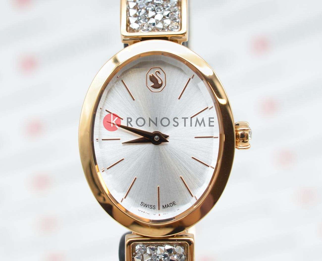 Swarovski Swarovski Crystal Rock Oval 5656851 женские часы серебристый циферблат на запястье