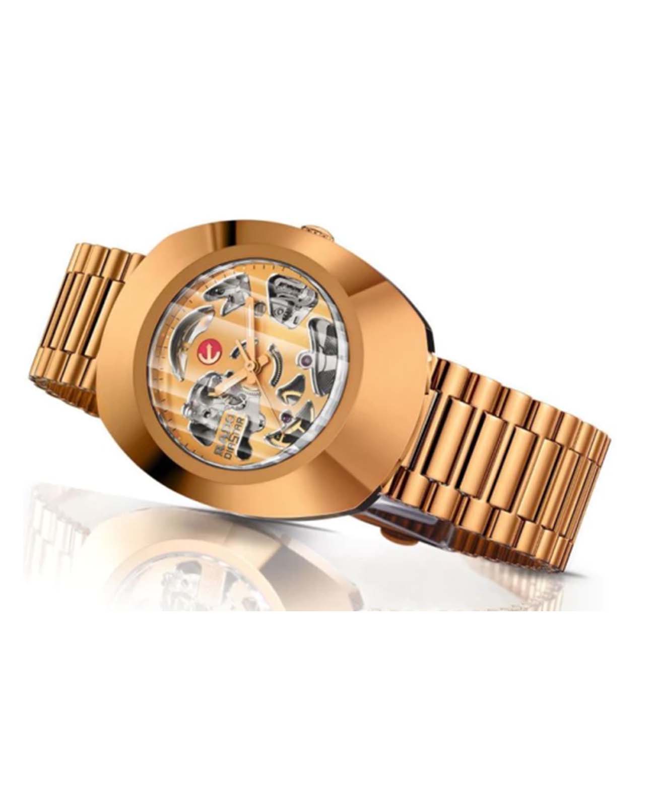 Rado Rado DiaStar Original Skeleton R12065403 Automatic, наручные мужские часы фото под углом
