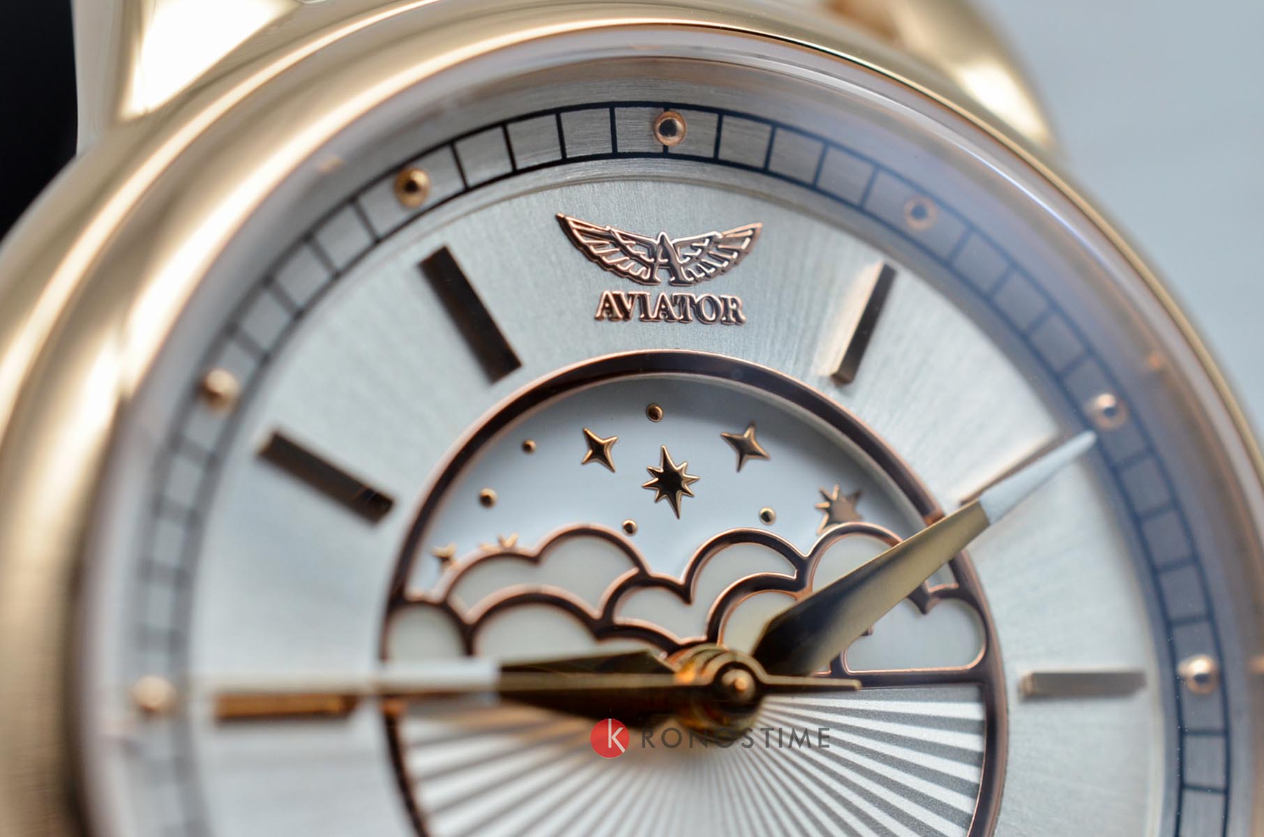 Aviator Aviator Douglas MoonFlight V.1.33.2.251.4 женские часы красный циферблат на запястье